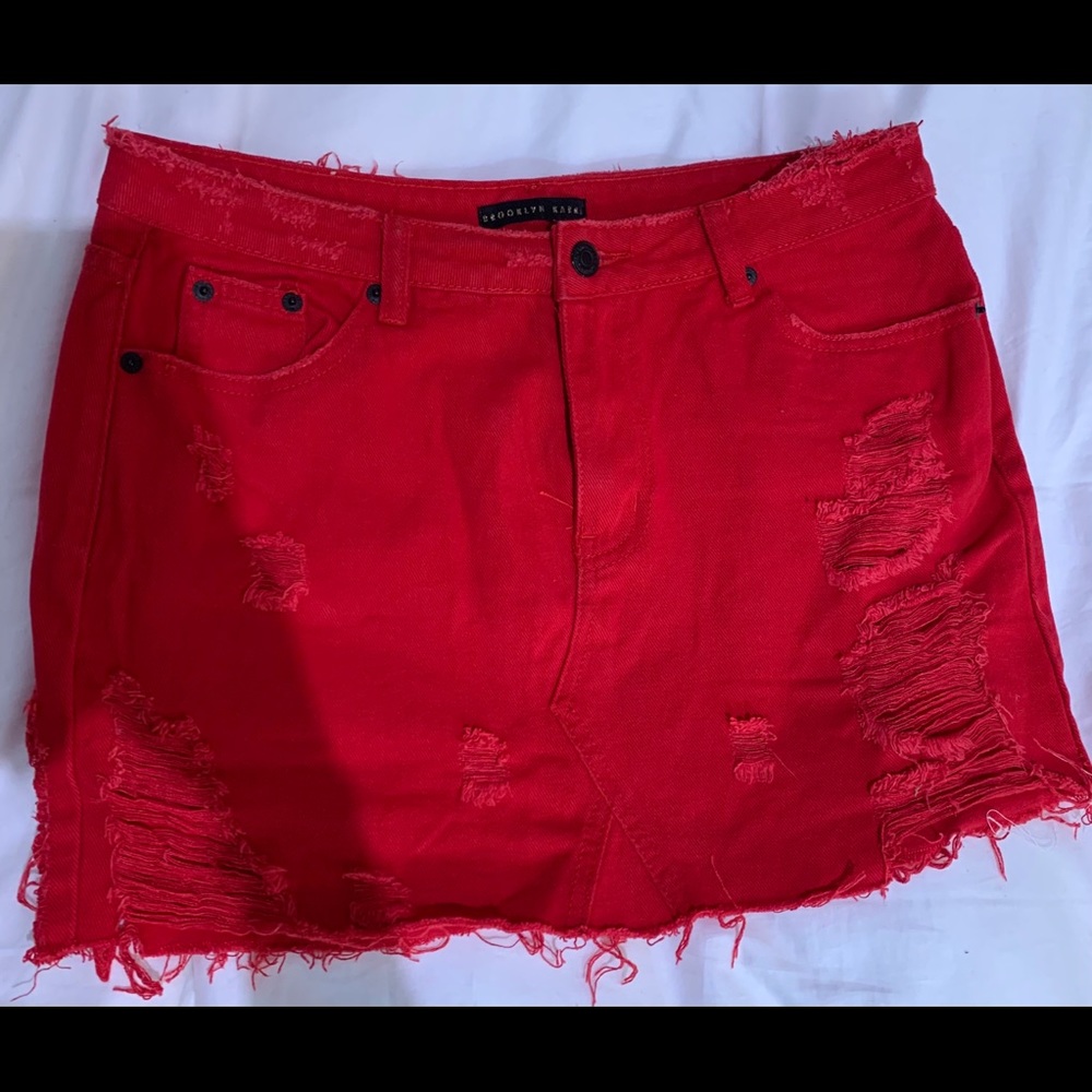 Brooklyn Karma denim skirt